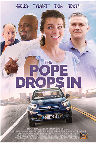 THE POPE DROPS IN